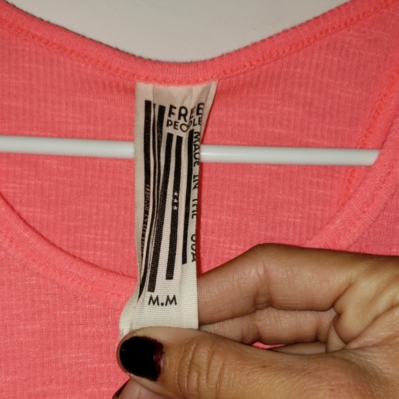 Hot Pink - •Free People• | Ribbed Tank - Picture 2 of 8